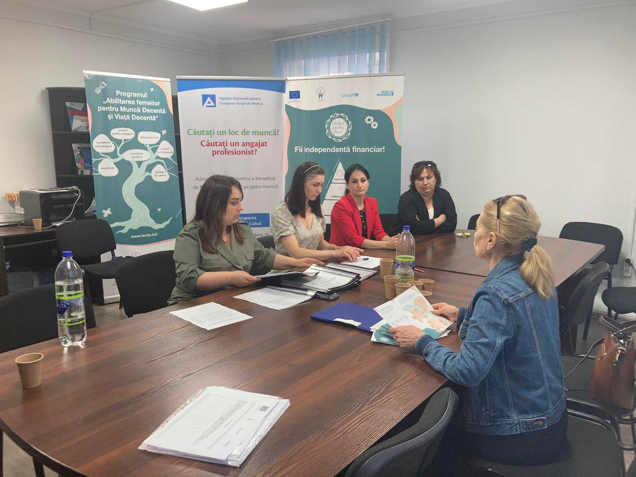 Modelul de incluziune socio-economică a femeilor din Ungheni și Cahul