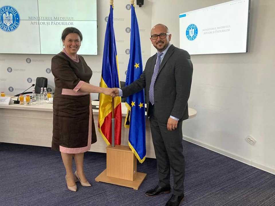 Secretara de stat a Ministerului Mediului se află într-o vizită de lucru la București
