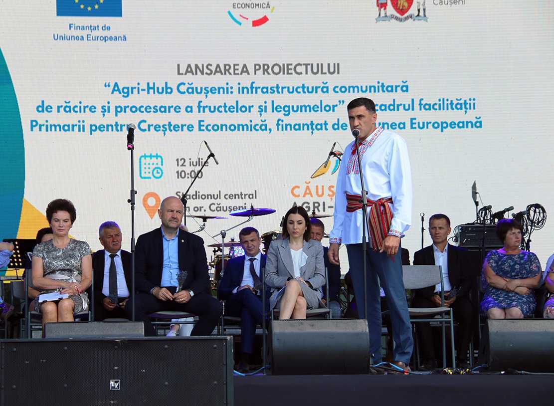 La Căușeni va fi construit un Agri-Hub