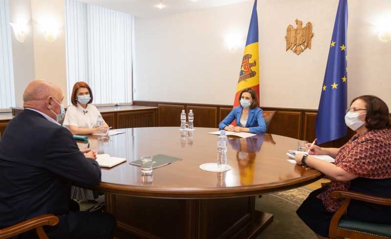 Șefa statului s-a întâlnit cu președintele raionului Taraclia