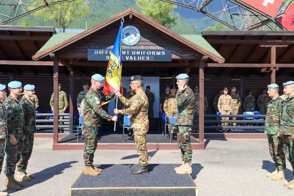 Transfer de autoritate între contingentele Armatei Naționale în KFOR