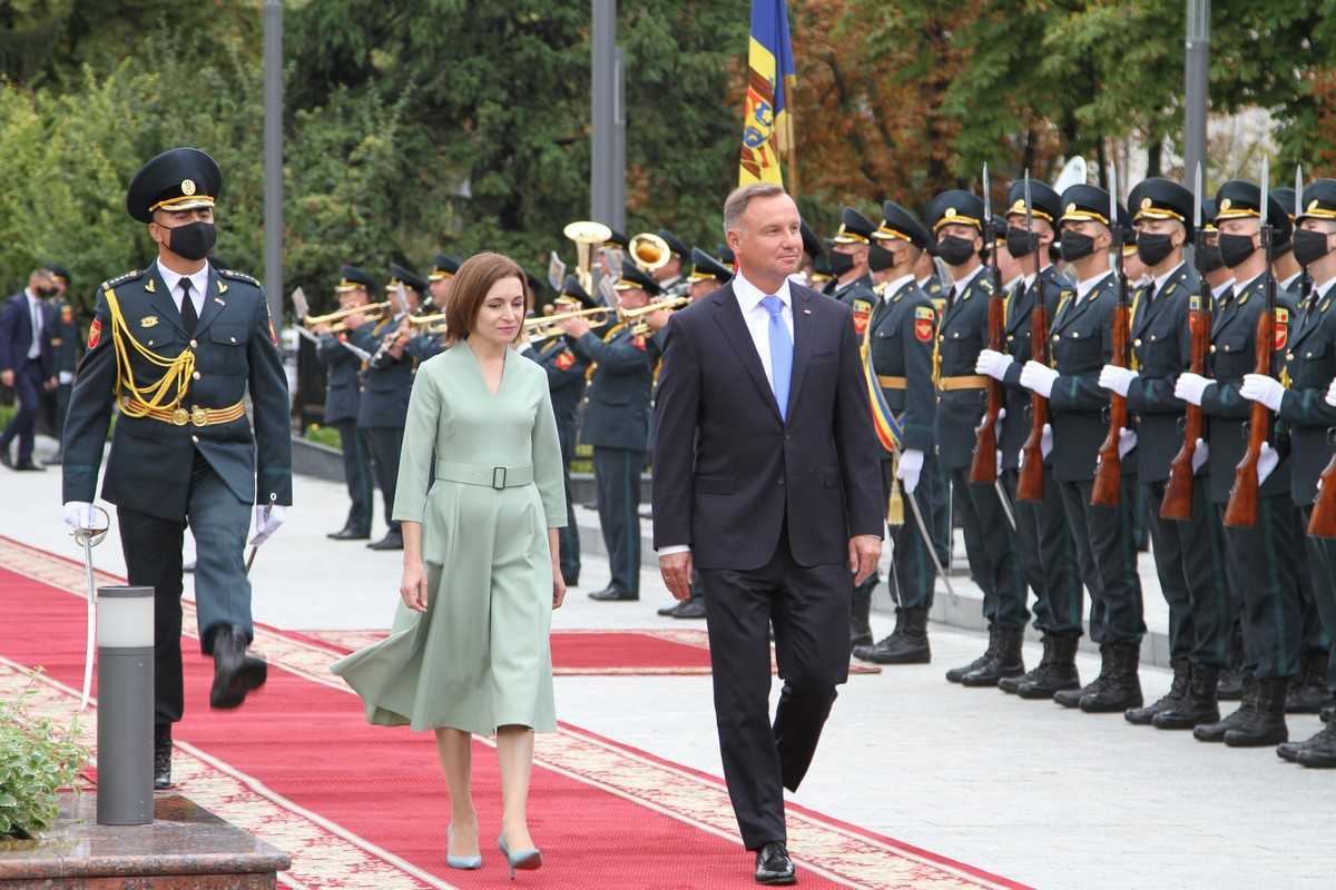 Președinta Maia Sandu efectuează o vizită oficială în Polonia / VIDEO