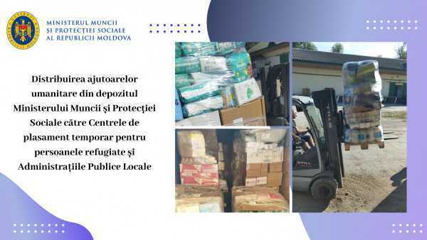 Produse alimentare și de primă necesitate pentru Centrele de plasament temporar pentru persoanele refugiate