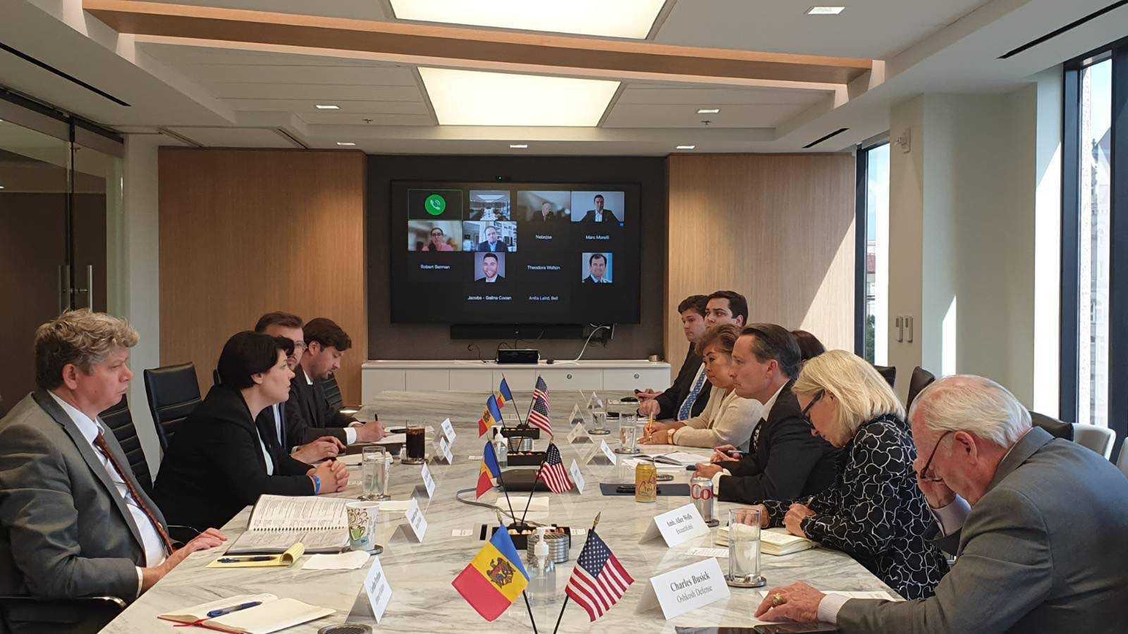 Republica Moldova și SUA pledează pentru consolidarea relațiilor economice și investiționale