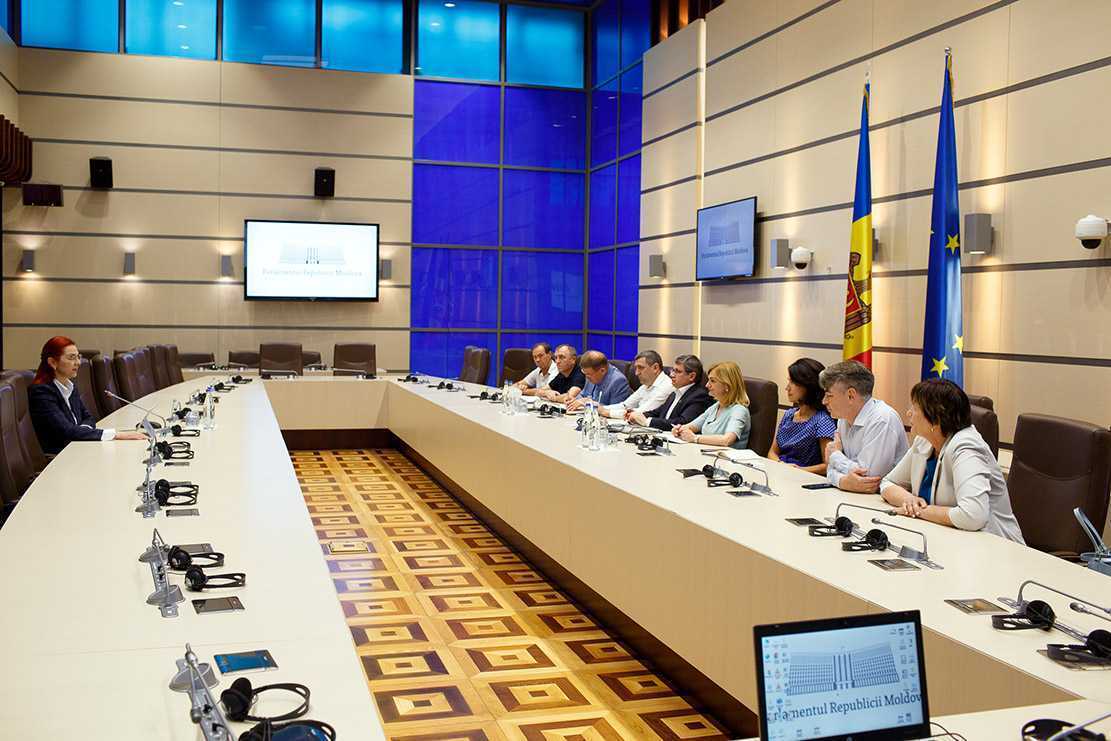 Deputații au audiat informația despre dezvoltarea HUB-ului UE de sprijin în R.Moldova