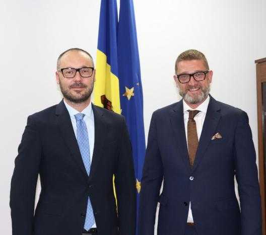 Sergiu Litvinenco a avut o întrevedere cu Ambasadorul României în R.Moldova