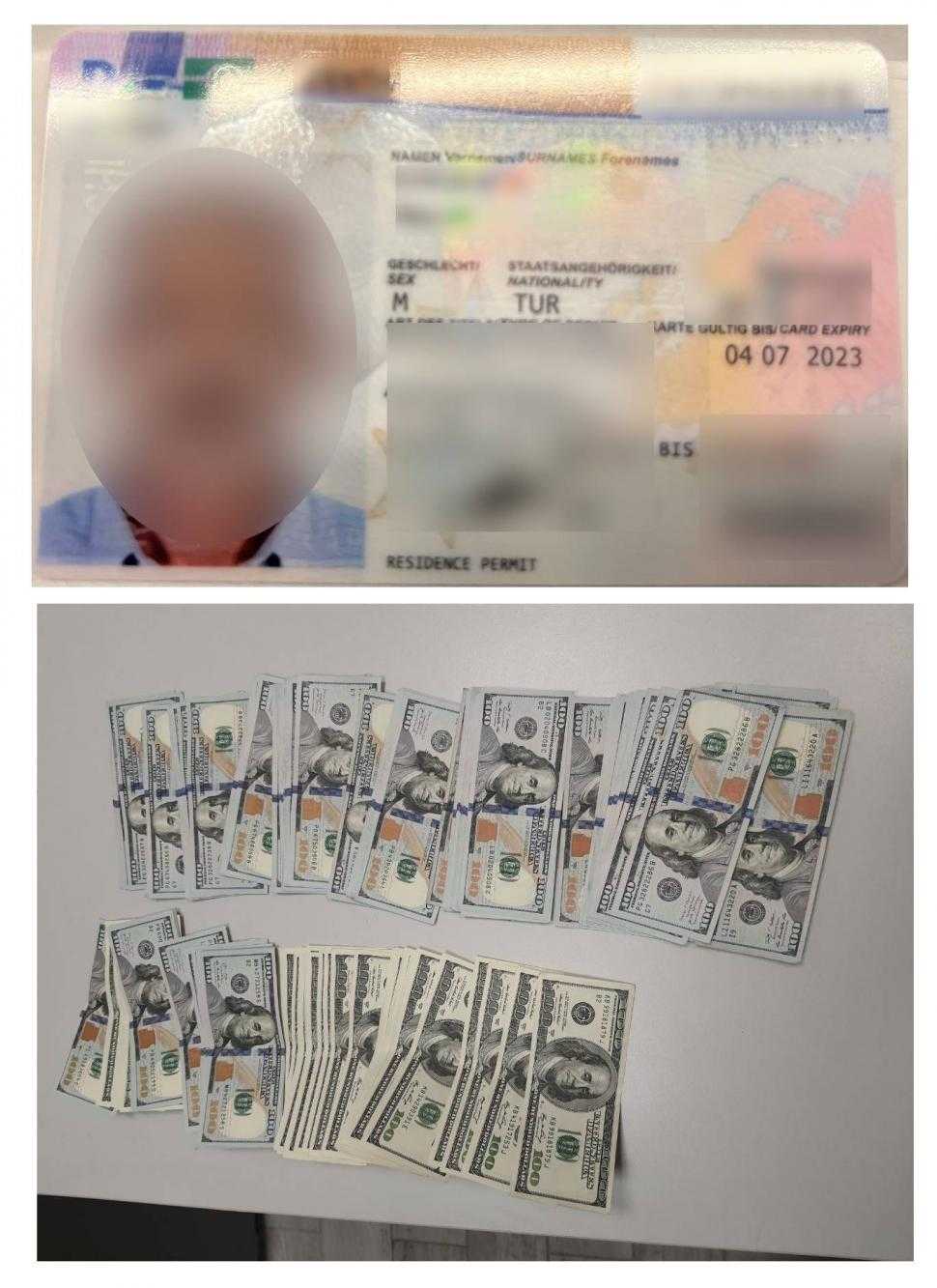 Aeroportul Internațional Chișinău: Un act falsificat și valută nedeclarată