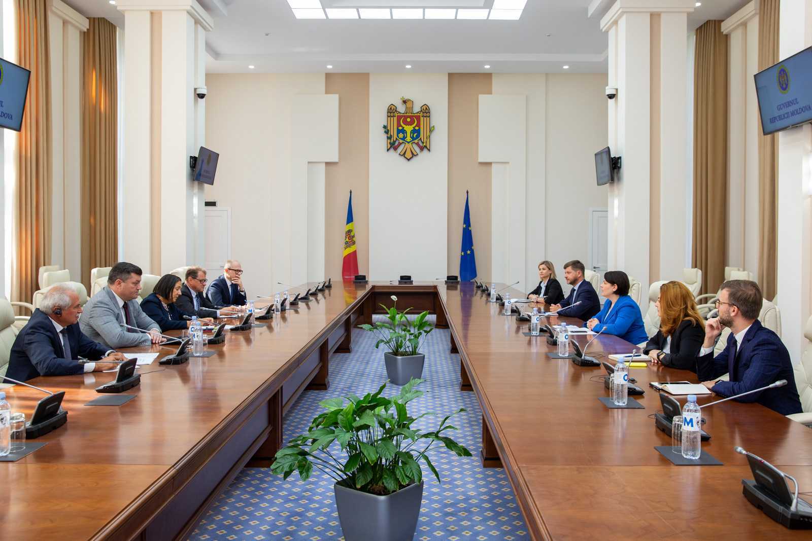 Natalia Gavrilița a avut o întrevedere cu membrii Delegației Organizației Internaționale a Muncii