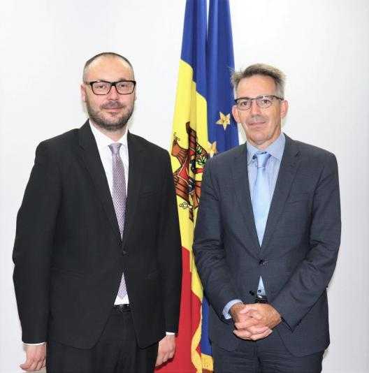 Sergiu Litvinenco a discutat cu şeful-adjunct al Direcției generale migrație şi azil a CE, Olivier Onidi