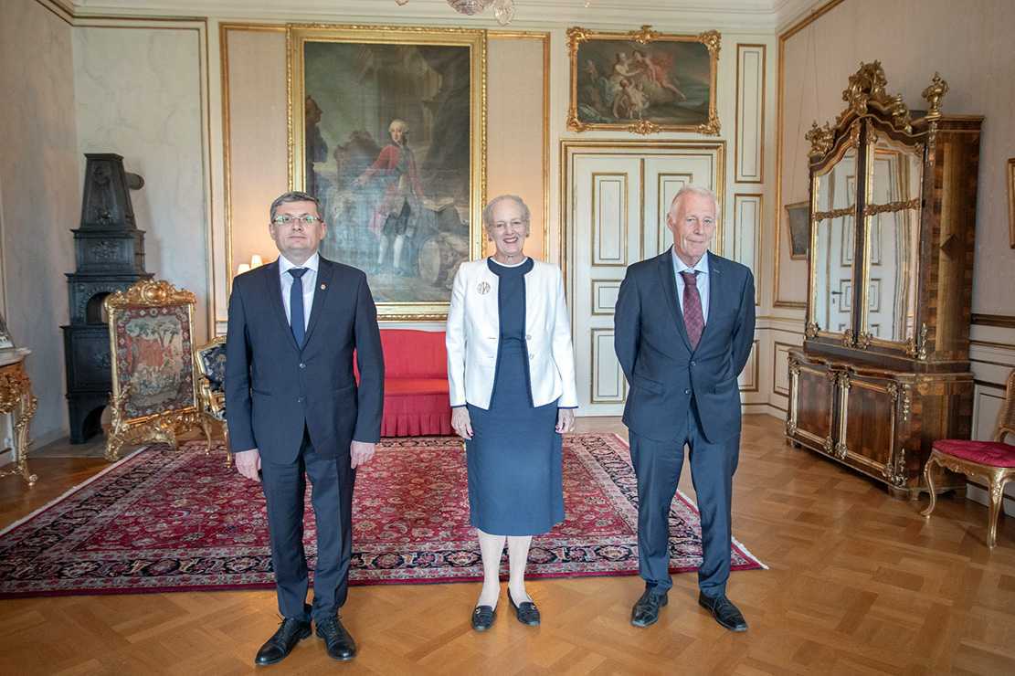 Speakerul Igor Grosu a avut o întrevedere cu Regina Margareta a II-a a Danemarcei
