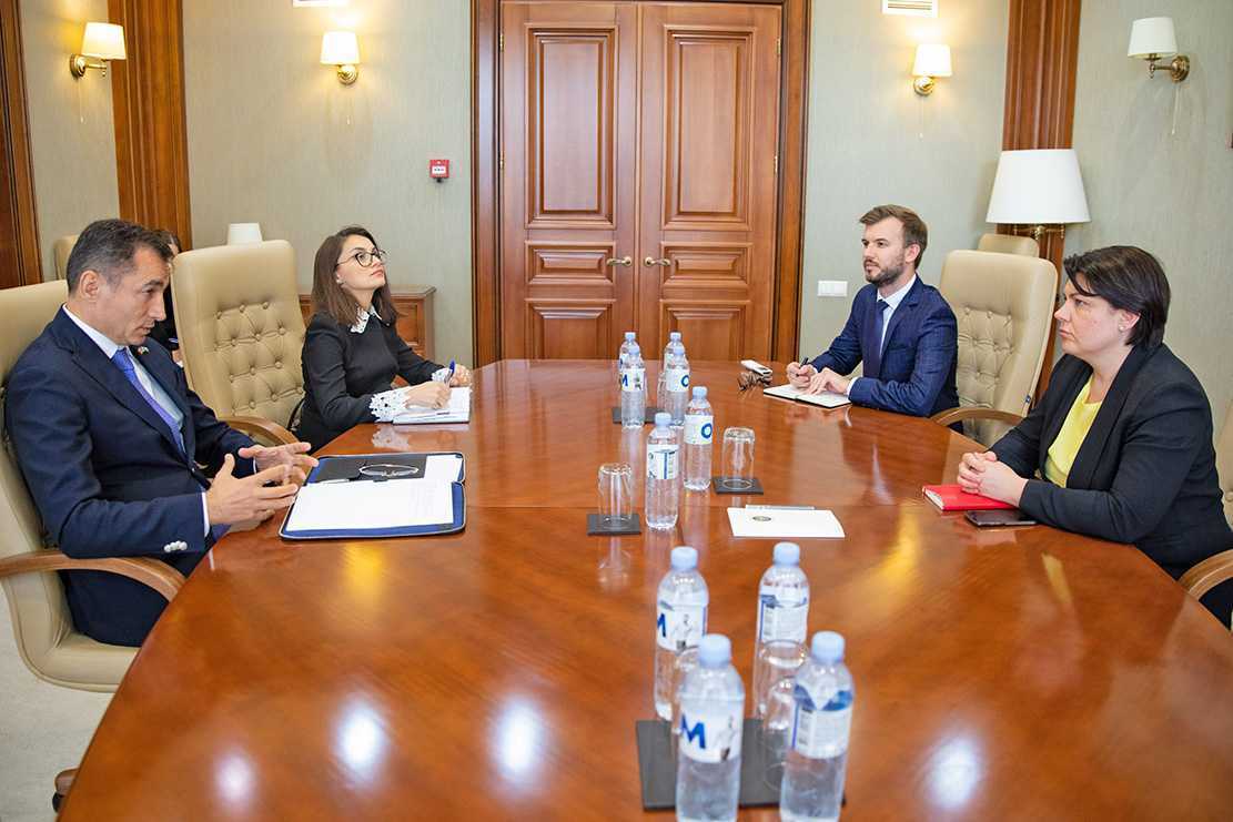Natalia Gavrilița l-a primit pe ambasadorul Azerbaidjanului la Chișinău