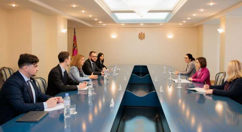 Maia Sandu s-a întâlnit cu reprezentanții Fundațiilor pentru o Societate Deschisă