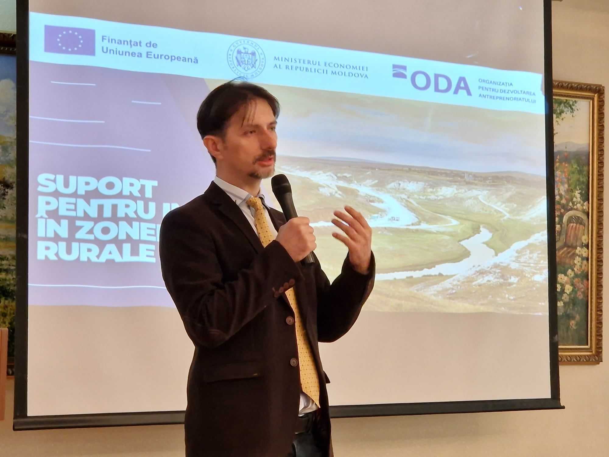Suport pentru întreprinderi în cadrul Programului de susținere a IMM din zonele rurale, finanțat de UE
