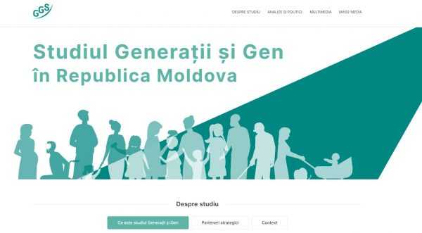 Ministerul Muncii și Protecției Sociale a lansat pagina informativă privind Studiul „Generații și Gen”
