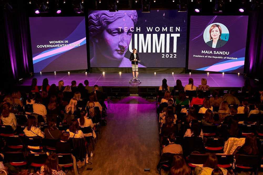 Maia Sandu a participat la „Tech Women Summit”