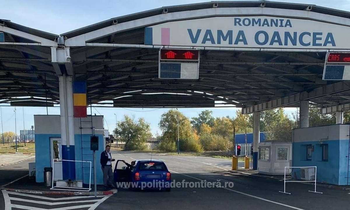 Urmărit pentru furt, depistat în Punctul de Trecere a Frontierei Oancea 