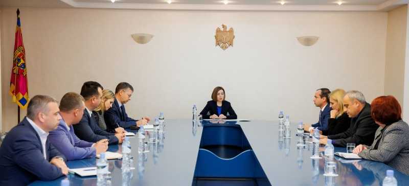 Președinta Maia Sandu a avut o întrevedere cu reprezentanți ai CALM