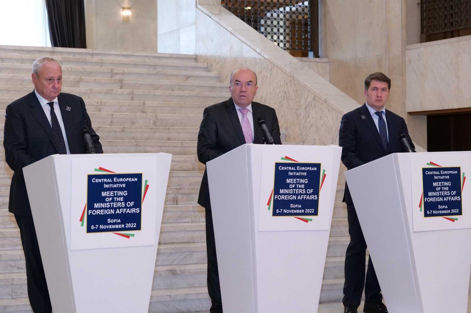 Reuniunea miniștrilor afacerilor externe din statele membre ale Inițiativei Central Europene