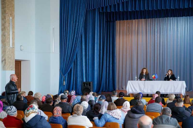 Maia Sandu a vizitat localitățile Satu Nou și Porumbrei, din Cimișlia