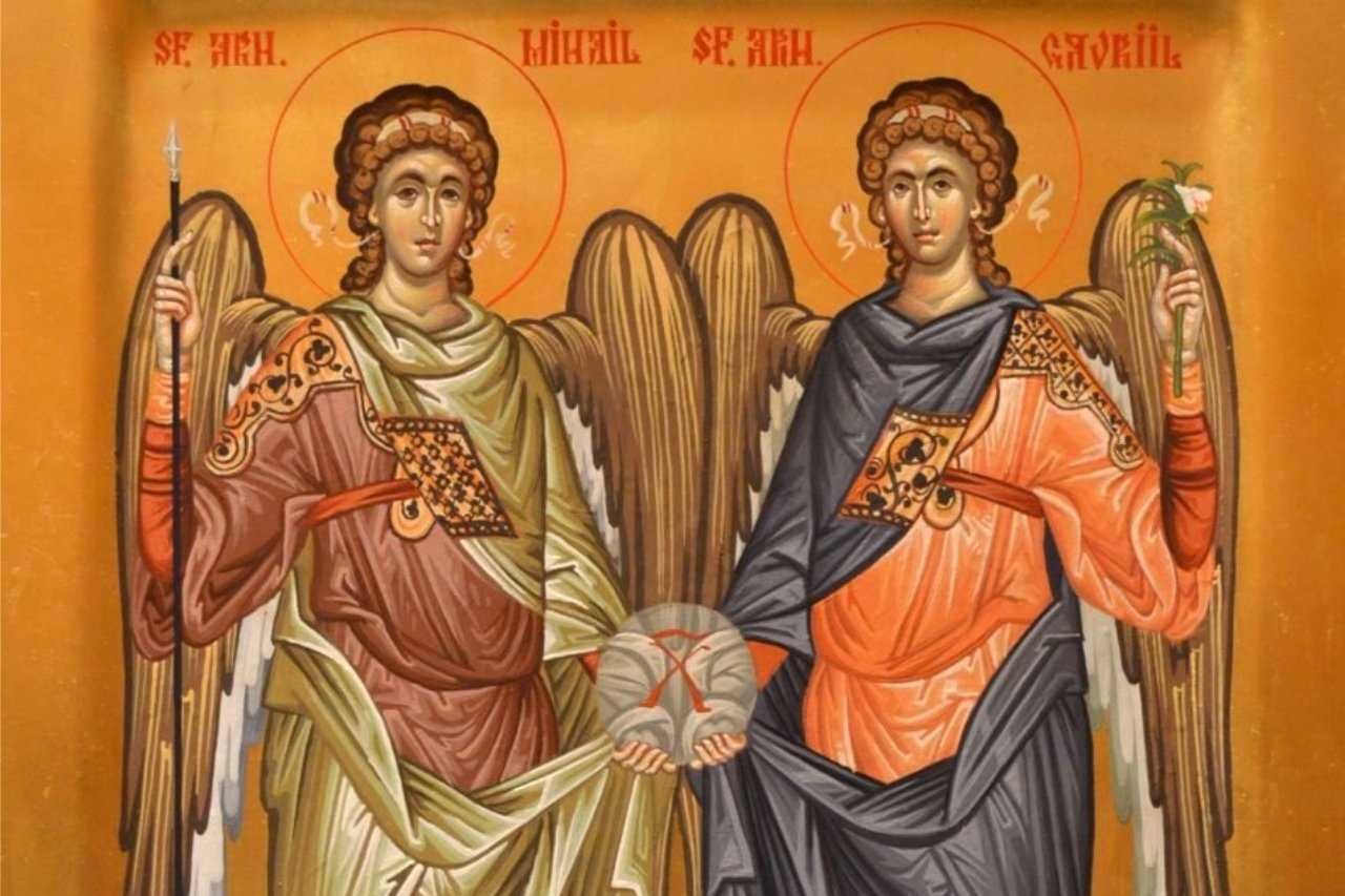 Sfinții Arhangheli Mihail și Gavriil, ultimul Hram înainte de Postul Nașterii Domnului