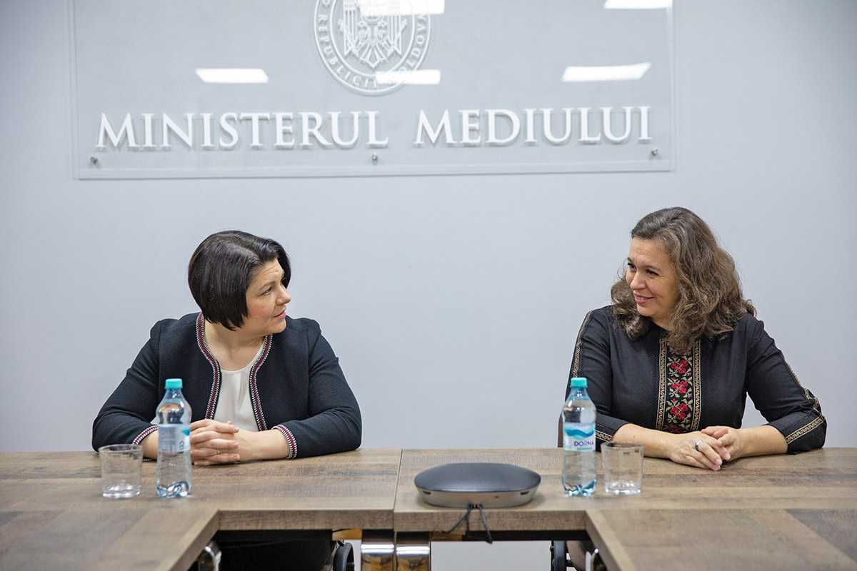 Iordanca-Rodica Iordanov a fost prezentată echipei de la Ministerul Mediului