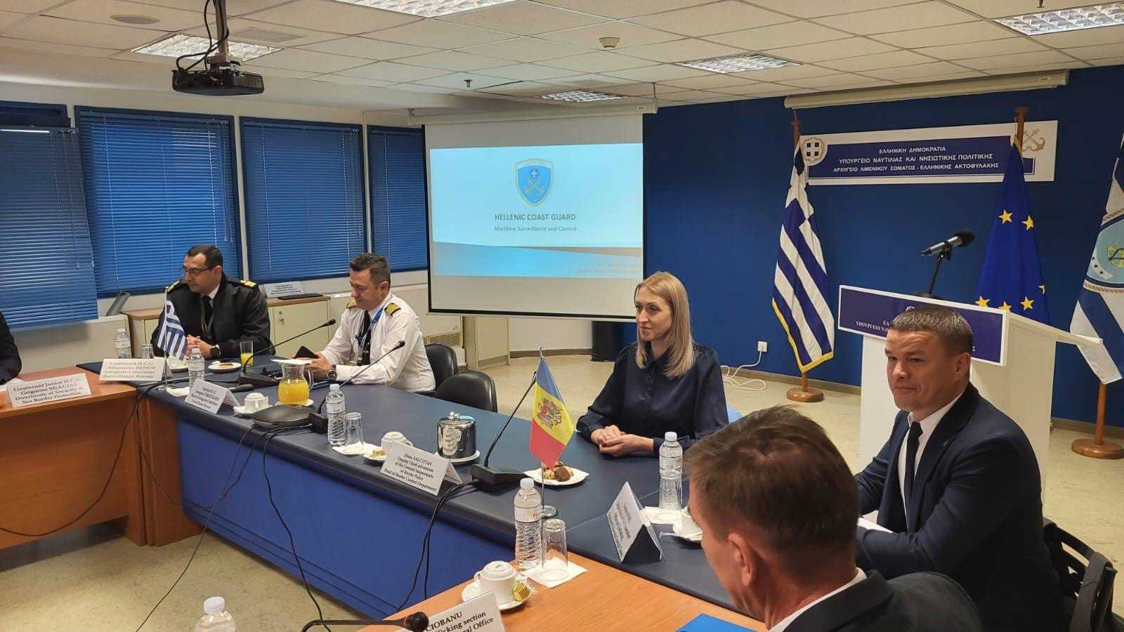 Vizita în Grecia a șefei adjuncte a Poliției de Frontieră, Diana Salcuțan