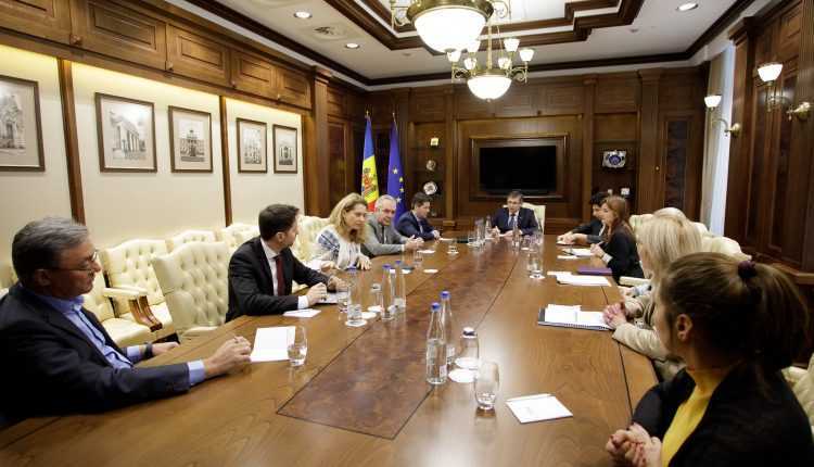 Igor Grosu s-a întâlnit cu mai mulți membri ai Asociației Businessului European din Moldova