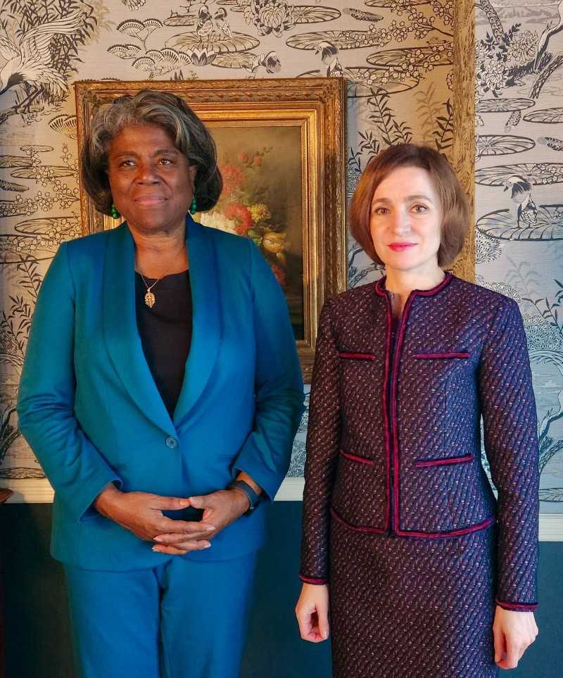 Șefa statului a discutat cu Ambasadoarea SUA pe lângă Națiunile Unite