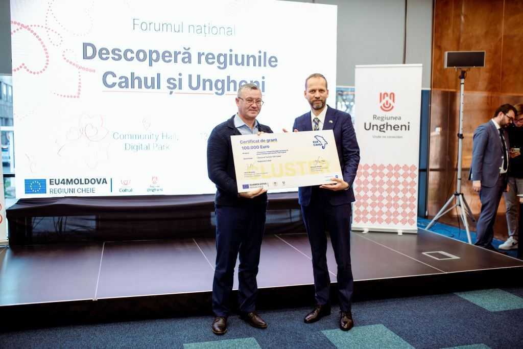 Cu suportul financiar al Uniunii Europene, patru clustere și 19 afaceri se dezvoltă în regiunile Cahul și Ungheni