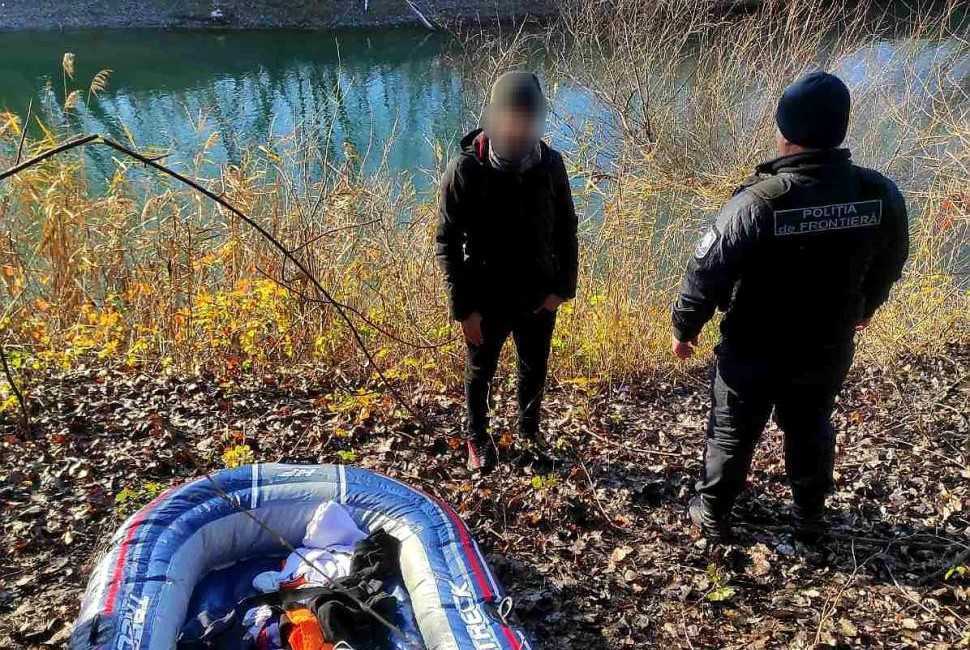 Un cetățean al Tunisiei a încercat să treacă ilegal frontiera moldo-română