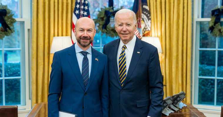 Ambasadorul R.Moldova în SUA, Viorel Ursu, i-a prezentat lui Joe Biden scrisorile de acreditare