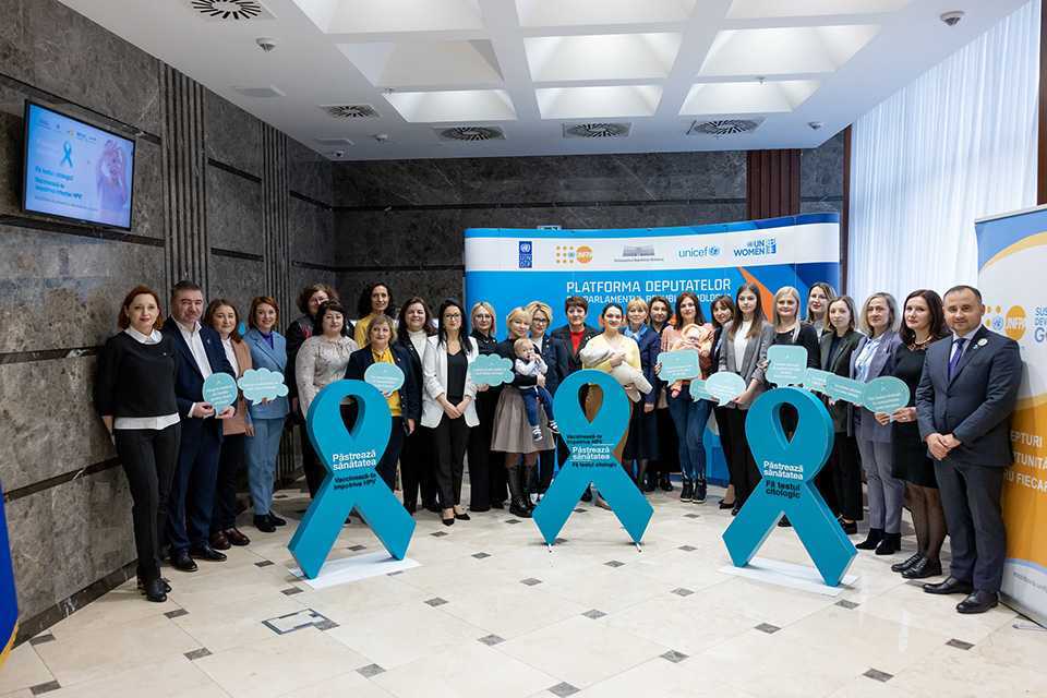 Platforma Femeilor Deputate, la lansarea Săptămânii de prevenire a cancerului de col uterin