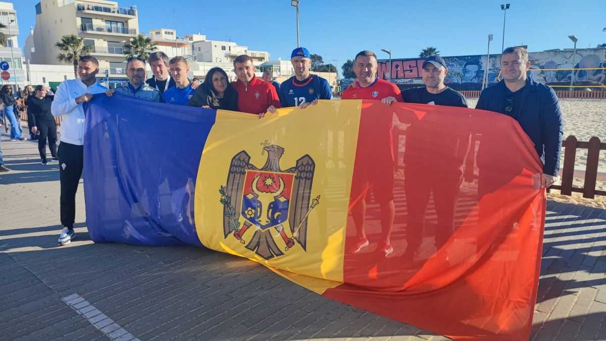 Fotbal pe plajă. Moldova învinsă de Portugalia