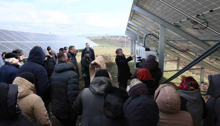 Programul „Satul European”: În satul Bușila a fost construită o centrală electrică fotovoltaică