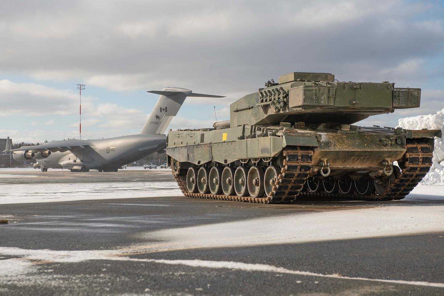 OFICIAL:  Canada a trimis Ucrainei primul tanc Leopard 2