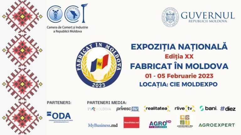 Expoziția „Fabricat în Moldova” a fost vizitată de peste 70 de mii de persoane