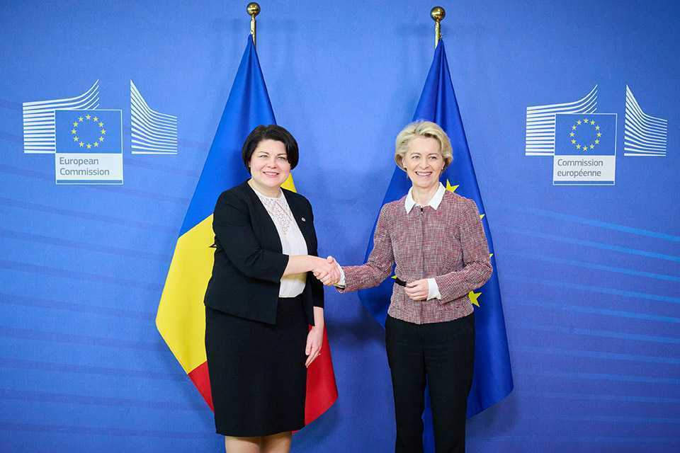 Natalia Gavrilița s-a întâlnit cu președinta Comisiei Europene, Ursula von der Leyen