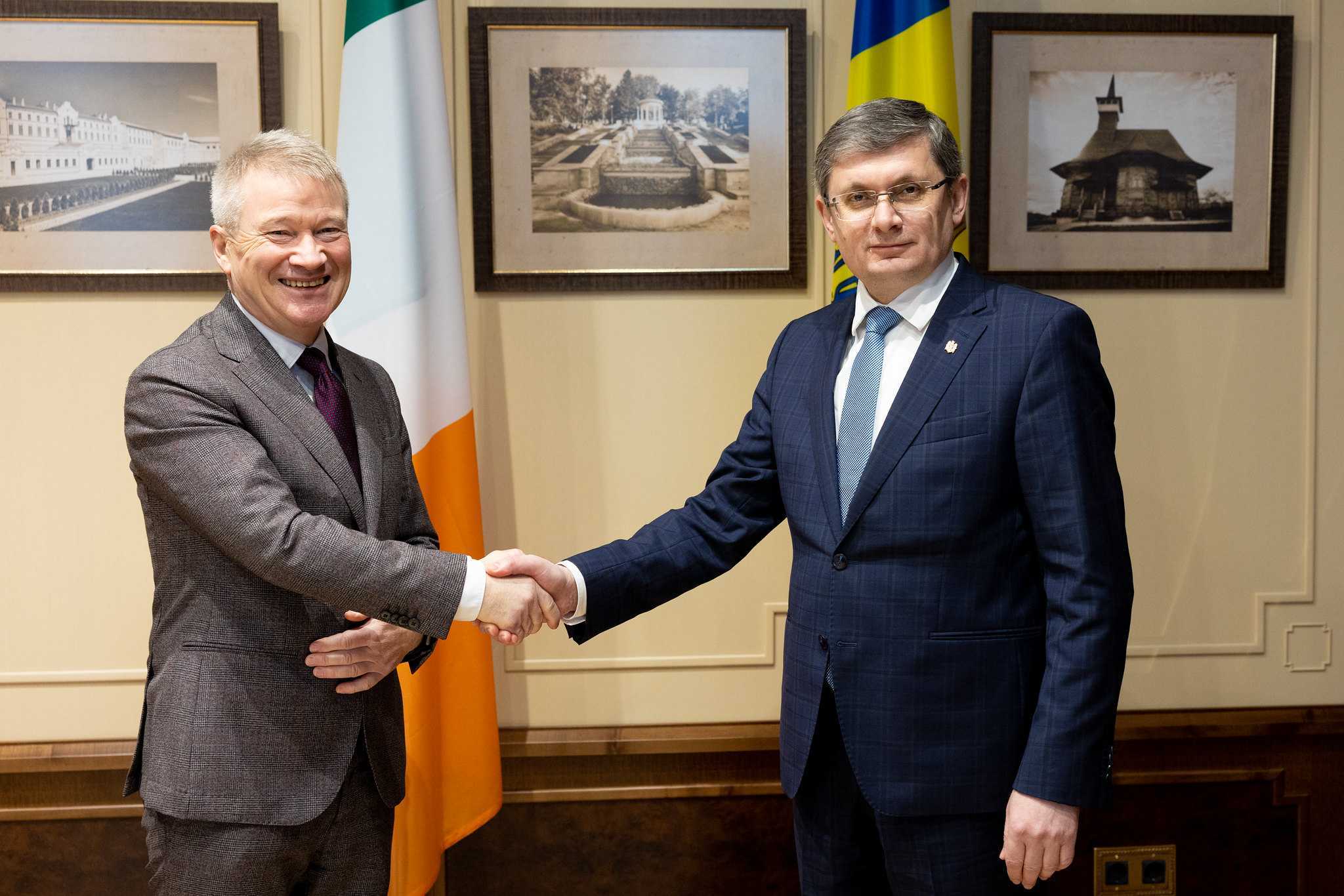 Igor Grosu a discutat cu Ambasadorul Irlandei