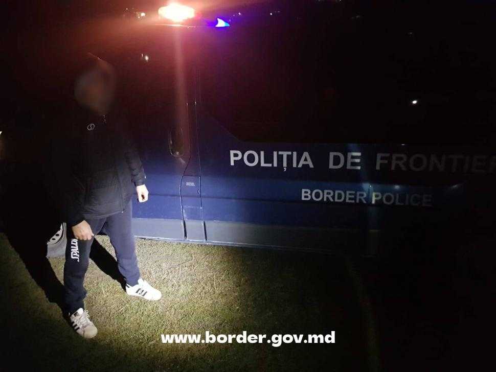 Depistat pe malul Nistrului, după ce a trecut ilegal frontiera moldo-ucraineană