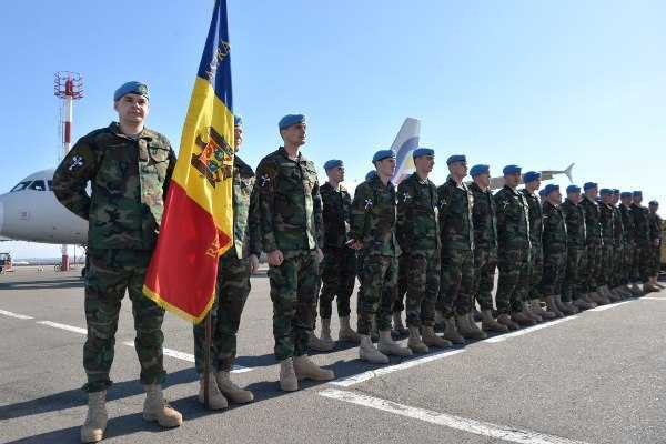 Pacificatorii Armatei Naționale au plecat spre Republica Liban / VIDEO