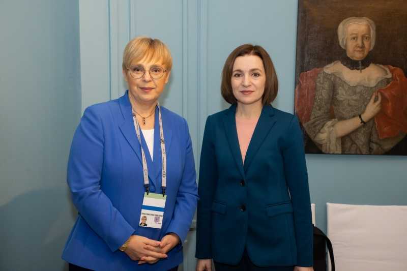 Șefa statului s-a întâlnit cu președinta Sloveniei, Nataša Pirc Musar