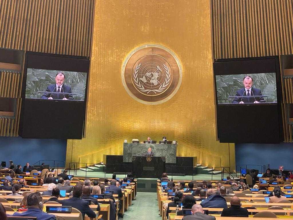 Republica Moldova a reafirmat în cadrul ONU solidaritatea cu poporul ucrainean