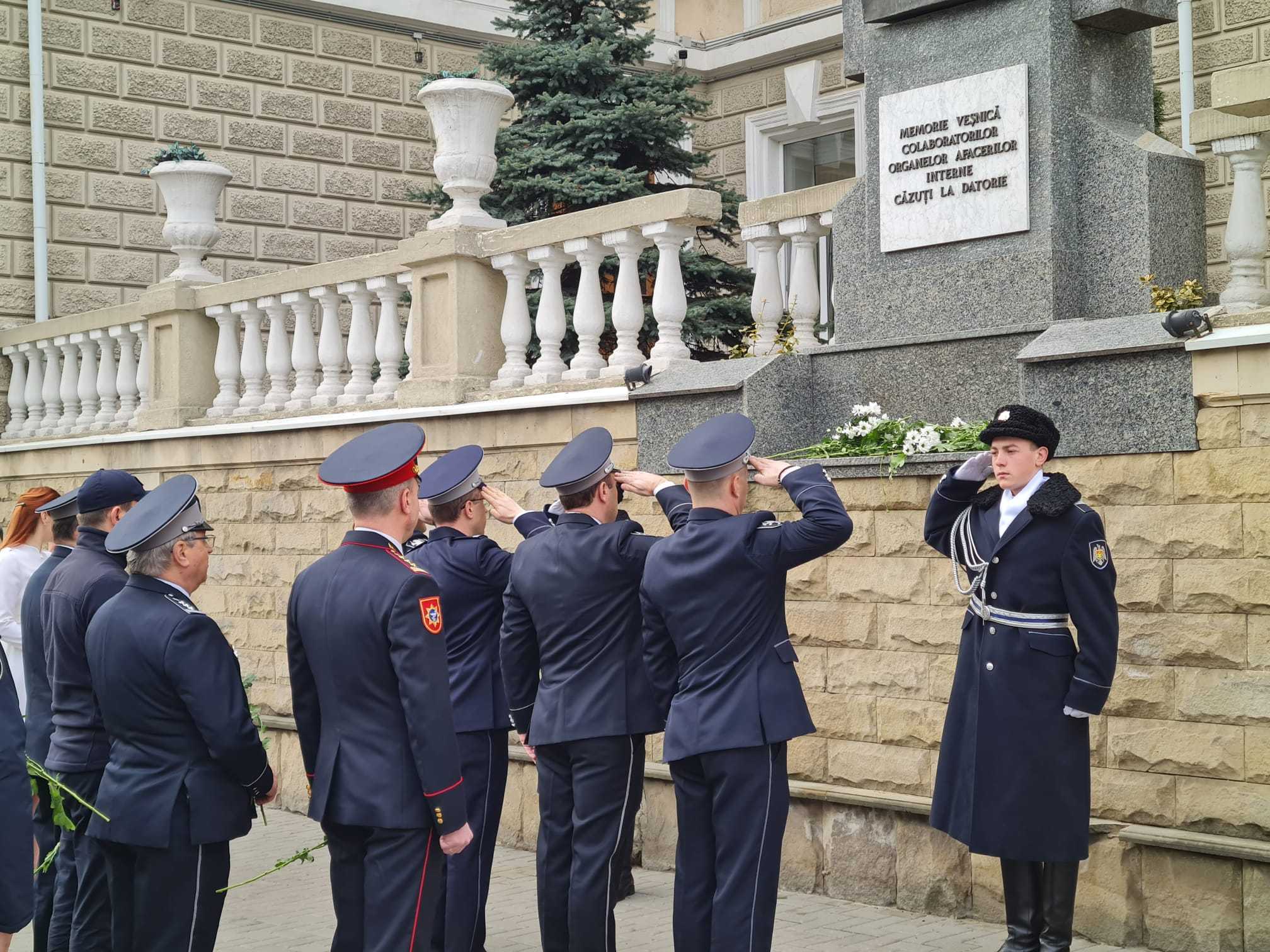 MEMORIE VEȘNICĂ: 89 de poliţişti au căzut pentru apărarea integrității Republicii Moldova