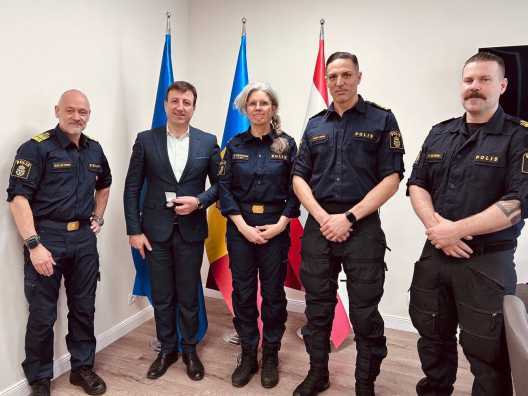 Fortificarea cooperării dintre IGP și Autoritățile Poliției Suedeze