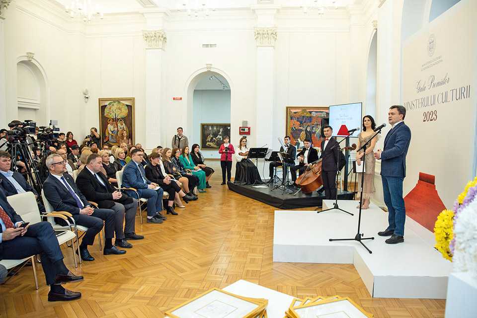 Dorin Recean: „Cultura și oamenii care o promovează joacă un rol determinant în reziliența noastră socială”