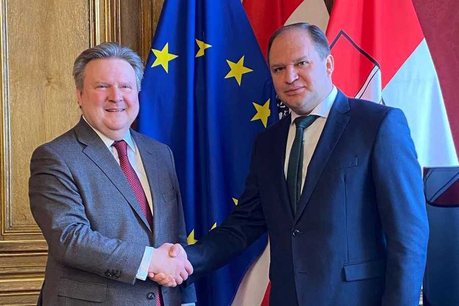 Primarul Ion Ceban s-a întâlnit cu omologul său de la Viena. Ce au discutat cei doi