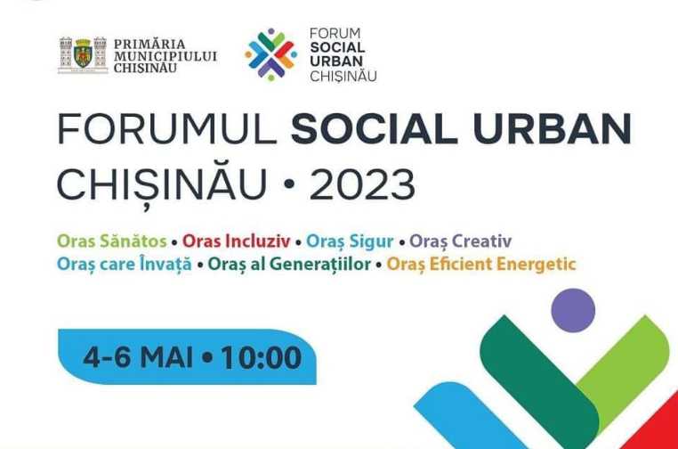 Primăria Chișinău va organiza Forumul Social Urban 2023