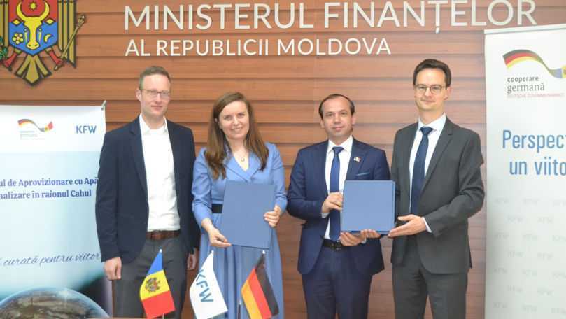 Cahul va primi 10 milioane euro pentru proiectul de aprovizionare cu apă și canalizare