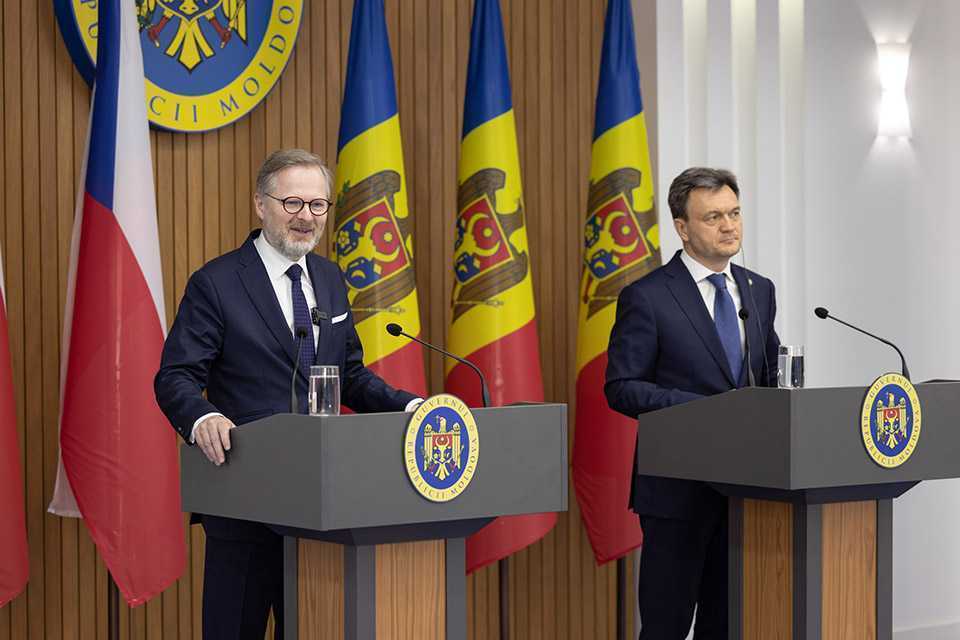 Cehia susține ferm parcursul european al Republicii Moldova