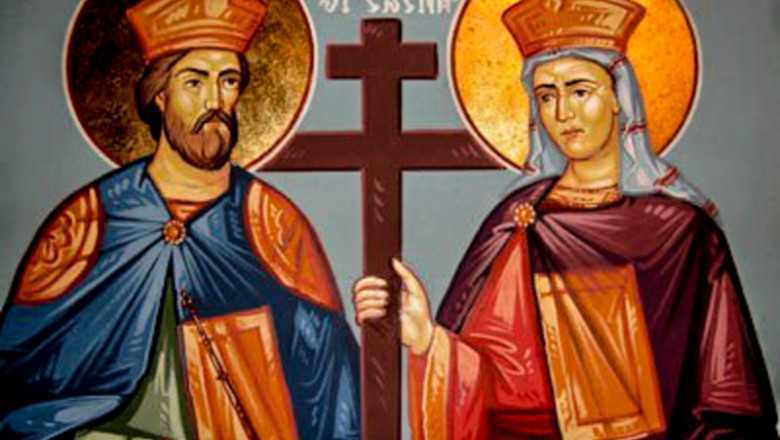 Sfinţii Constantin şi Elena, sărbătoriți de ortodocşi pe 3 iunie. Istorie, tradiţii şi obiceiuri